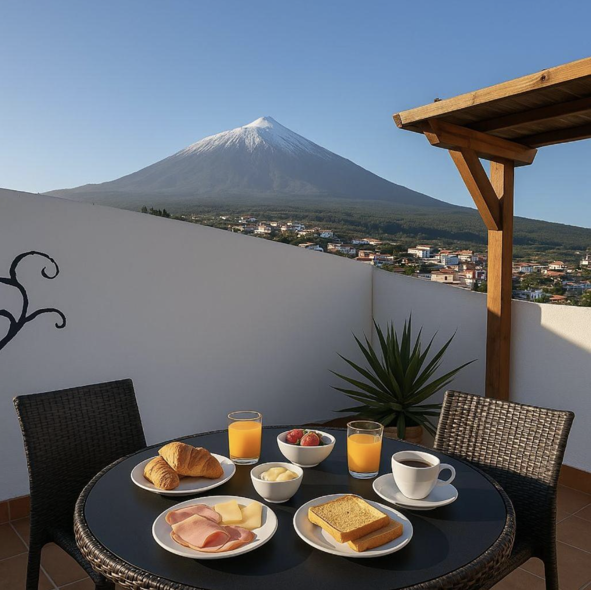 Homemade breakfast — Drago Hostel Tenerife