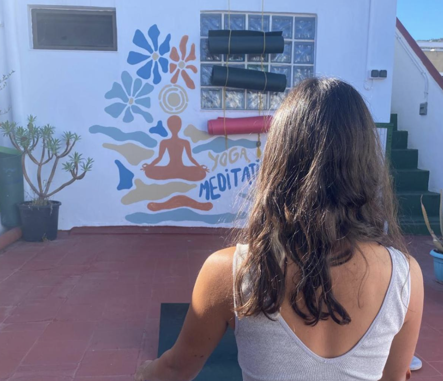 Yoga & activity space — Drago Hostel Tenerife